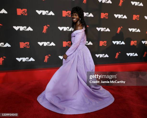 Lil Nas X attends the 2021 MTV Video Music Awards at Barclays Center on September 12, 2021 in the Brooklyn borough of New York City.