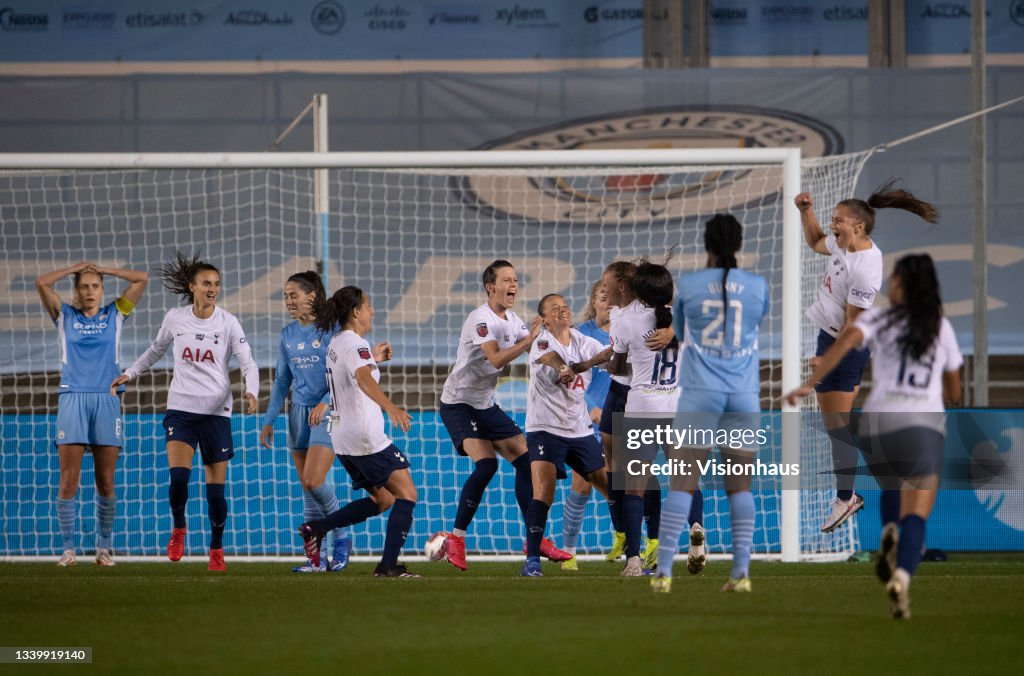 Manchester City Women v Tottenham Hotspur Women - Barclays FA Women's Super League