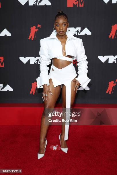 Normani attends the 2021 MTV Video Music Awards at Barclays Center on September 12, 2021 in the Brooklyn borough of New York City.