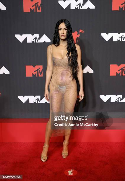 Megan Fox attends the 2021 MTV Video Music Awards at Barclays Center on September 12, 2021 in the Brooklyn borough of New York City.