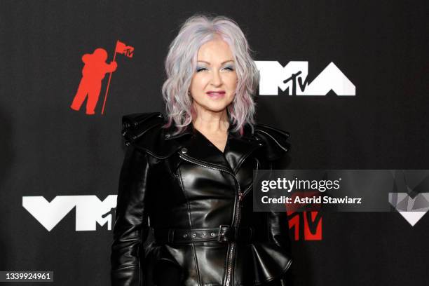 Cyndi Lauper attends the 2021 MTV Video Music Awards at Barclays Center on September 12, 2021 in the Brooklyn borough of New York City.