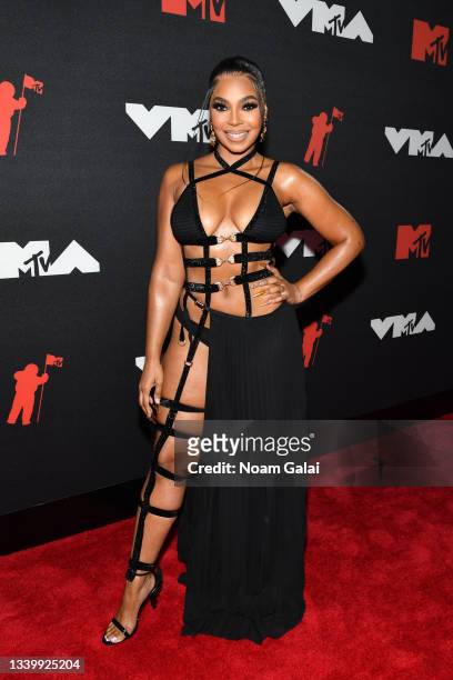 Ashanti attends the 2021 MTV Video Music Awards at Barclays Center on September 12, 2021 in the Brooklyn borough of New York City.
