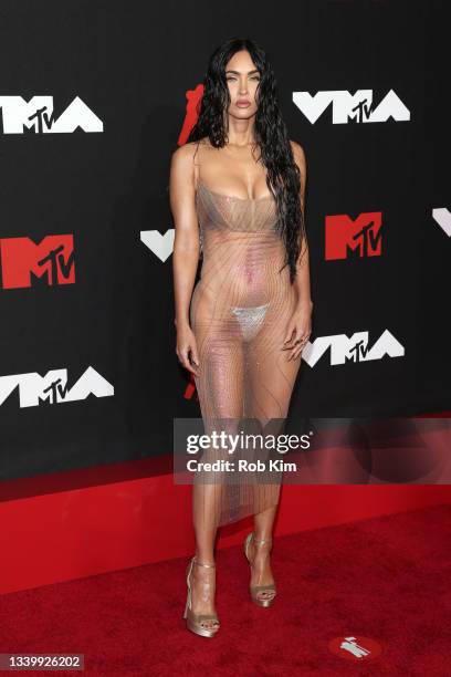 Megan Fox attends the 2021 MTV Video Music Awards at Barclays Center on September 12, 2021 in the Brooklyn borough of New York City.