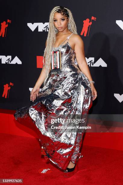 Chloe Bailey attends the 2021 MTV Video Music Awards at Barclays Center on September 12, 2021 in the Brooklyn borough of New York City.