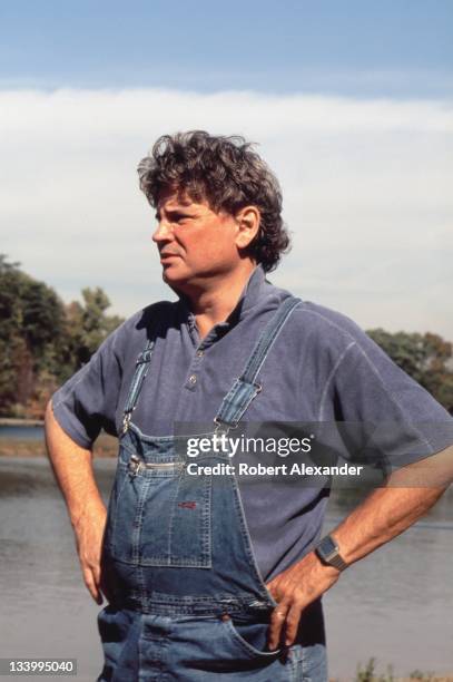 Don Everly, of the popular duo The Everly Brothers, stands beside a pond near the singer's Everly's Lake Malone Inn, in 1998. Everly, who was born in...