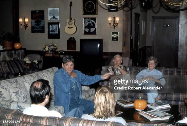 Don Everly, of the popular duo The Everly Brothers, talks with guests at the singer's Kentucky inn in 1998. Everly, who was born in Kentucky, bought...