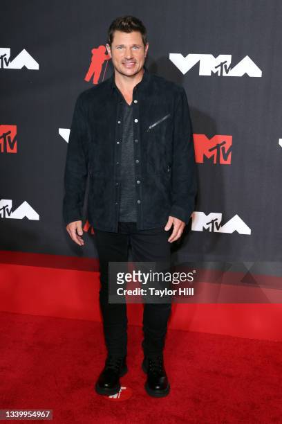 Nick Lachey attends the 2021 MTV Video Music Awards at Barclays Center on September 12, 2021 in the Brooklyn borough of New York City.