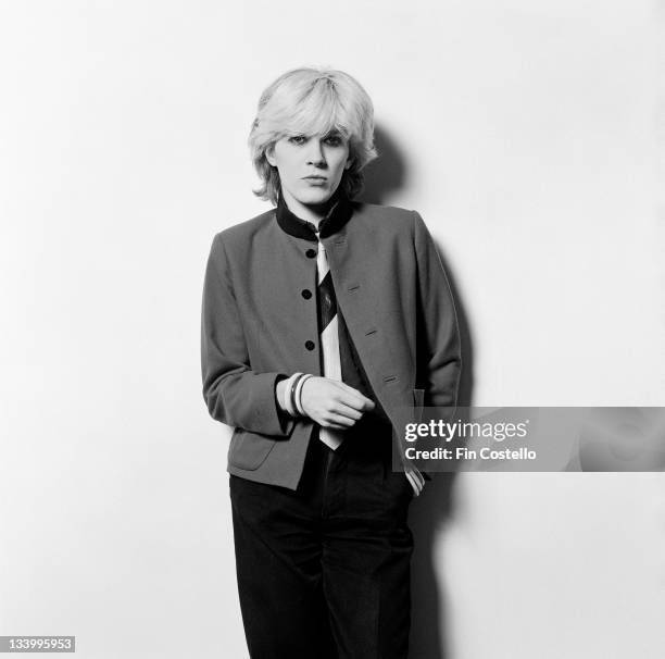 Lead singer David Sylvian from rock group Japan posed in London in June 1979.