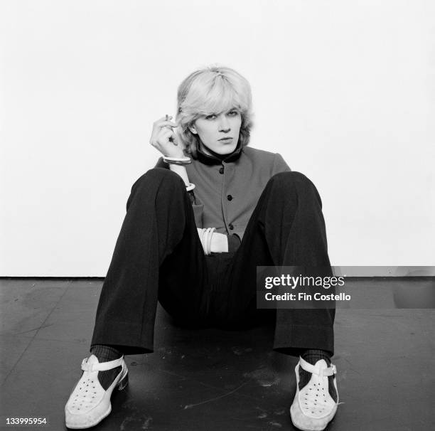 Lead singer David Sylvian from rock group Japan posed in London in June 1979.