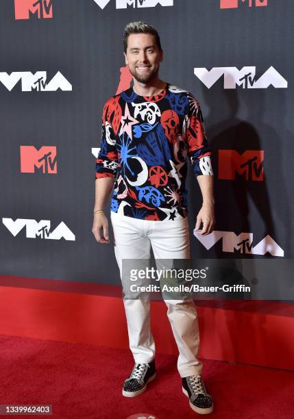 Lance Bass attends the 2021 MTV Video Music Awards at Barclays Center on September 12, 2021 in the Brooklyn borough of New York City.