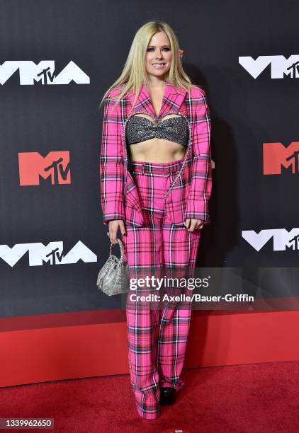 Avril Lavigne attends the 2021 MTV Video Music Awards at Barclays Center on September 12, 2021 in the Brooklyn borough of New York City.