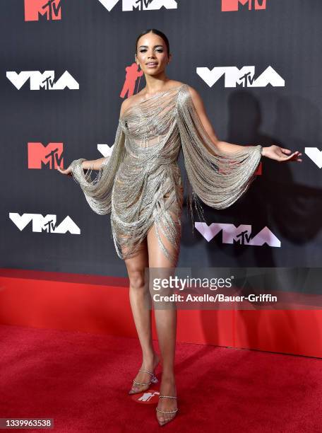 Leslie Grace attends the 2021 MTV Video Music Awards at Barclays Center on September 12, 2021 in the Brooklyn borough of New York City.