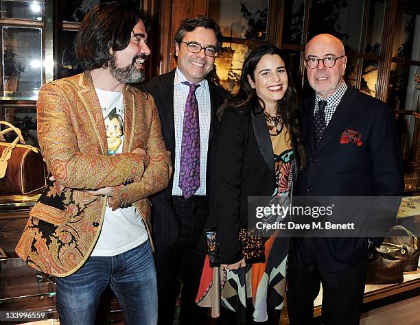 Etro Creative Director of Menswear Kean Etro, Creative Director of Homes & Textiles Jacopo Etro, Creative Director of Womenswear Veronica Etro and...