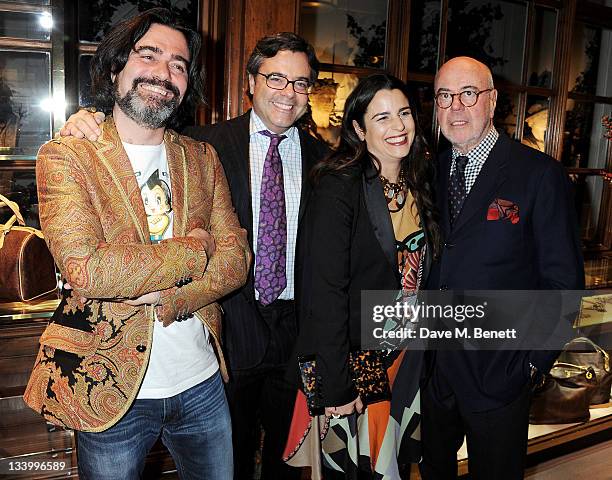 Etro Creative Director of Menswear Kean Etro, Creative Director of Homes & Textiles Jacopo Etro, Creative Director of Womenswear Veronica Etro and...