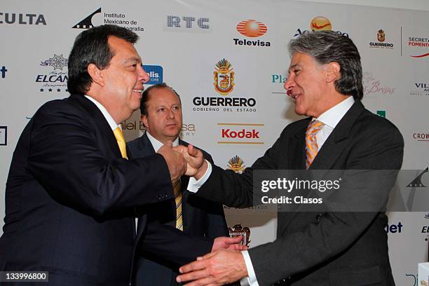Press conference of Festival Internacional de CIne in Acapulco on October 08 in Mexico City, Mexico,