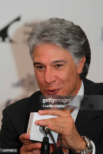Press conference of Festival Internacional de CIne in Acapulco on October 08 in Mexico City, Mexico,
