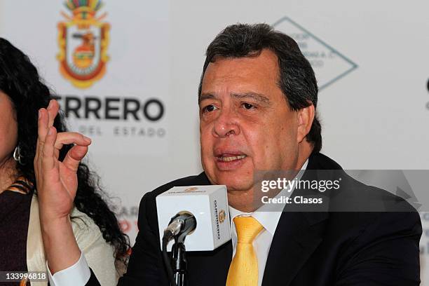 Press conference of Festival Internacional de CIne in Acapulco on October 08 in Mexico City, Mexico,