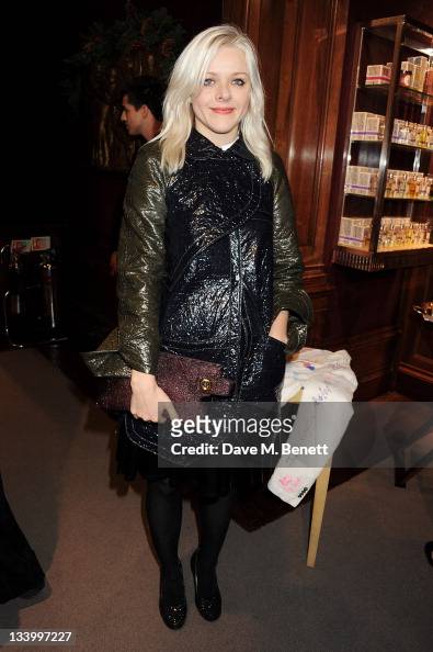 Francesca Burns attends a cocktail party hosted by Gimmo Etro and ...