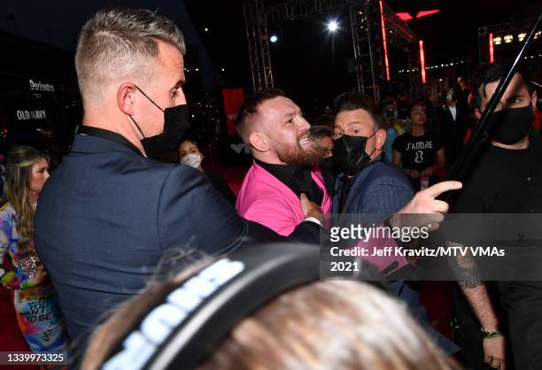 Conor McGregor attends the 2021 MTV Video Music Awards at Barclays Center on September 12, 2021 in the Brooklyn borough of New York City.