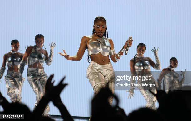 Normani performs onstage during the 2021 MTV Video Music Awards at Barclays Center on September 12, 2021 in the Brooklyn borough of New York City.