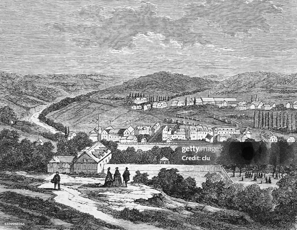 Bad Kösen spa, Thuringia