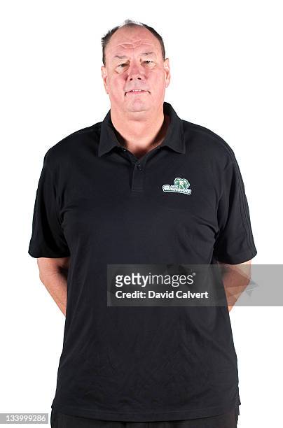 Head coach Paul Mokeski of the Reno Bighorns poses for a photo during media day at the Reno Events Center on November 19, 2011 in Reno, Nevada. NOTE...