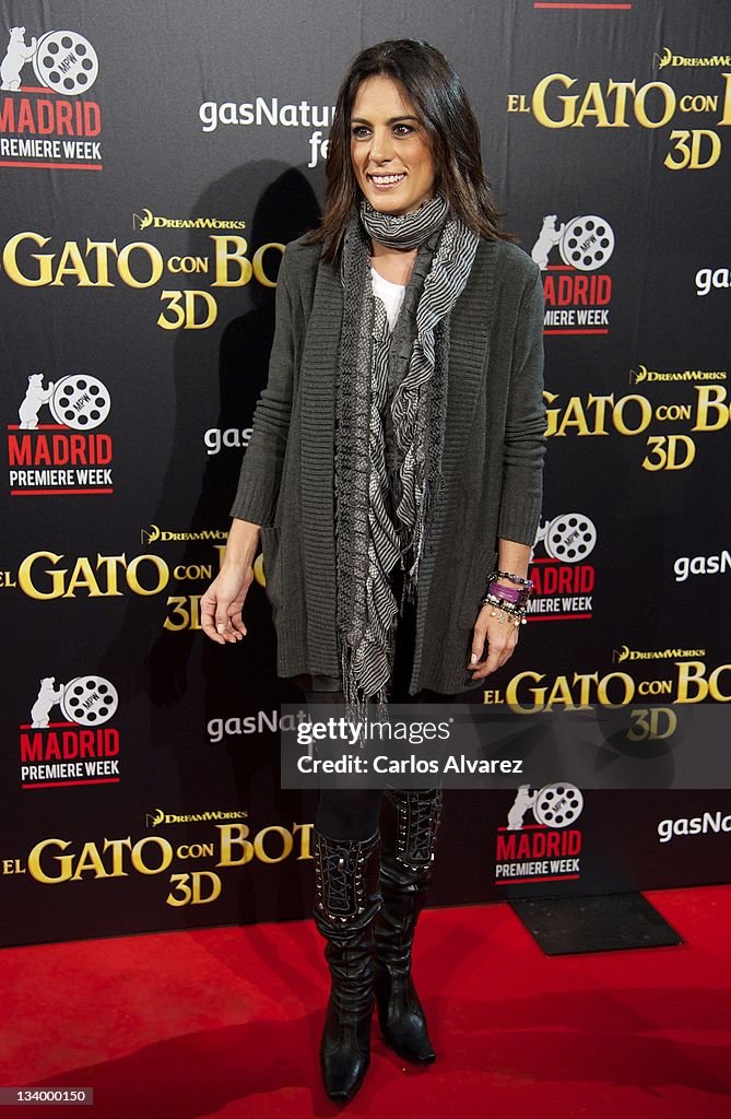 'Puss in Boots' Premiere in Madrid