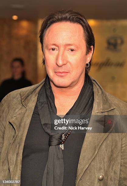 Julian Lennon arrives at The Prince's Trust Rock Gala 2011 After Party at Baglioni Hotel on November 23, 2011 in London, England.