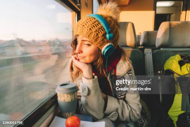 traveler on a journey with train - the weekend in news around the world stock pictures, royalty-free photos & images