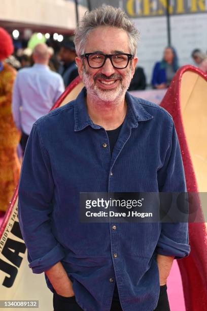 David Baddiel attends the "Everybody's Talking About Jamie" World Premiere at The Royal Festival Hall on September 13, 2021 in London, England.