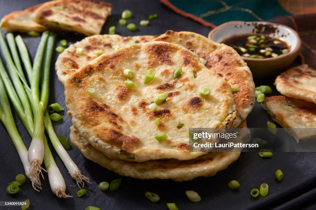 Chinese Scallion Pancakes