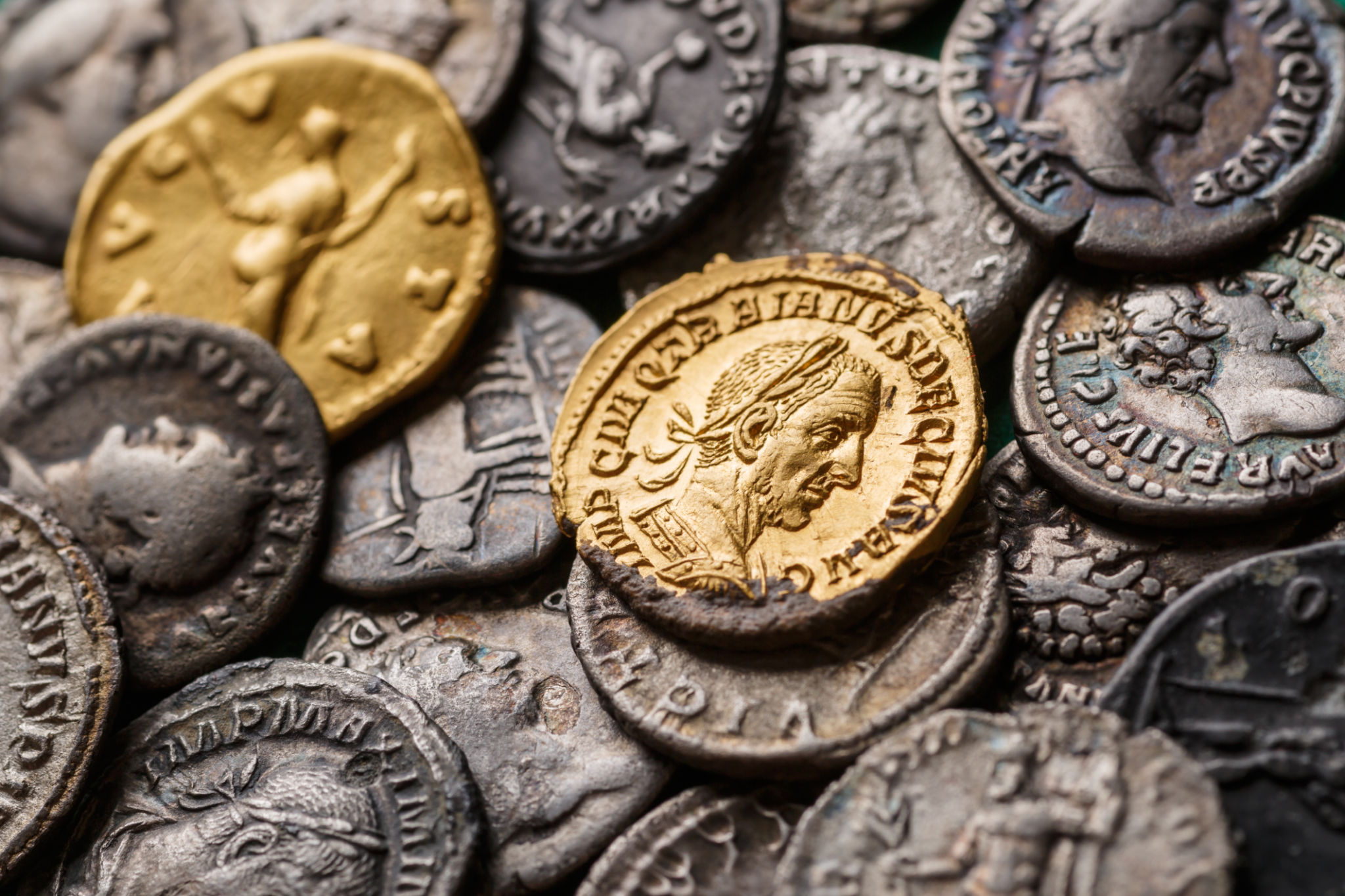 roman coins