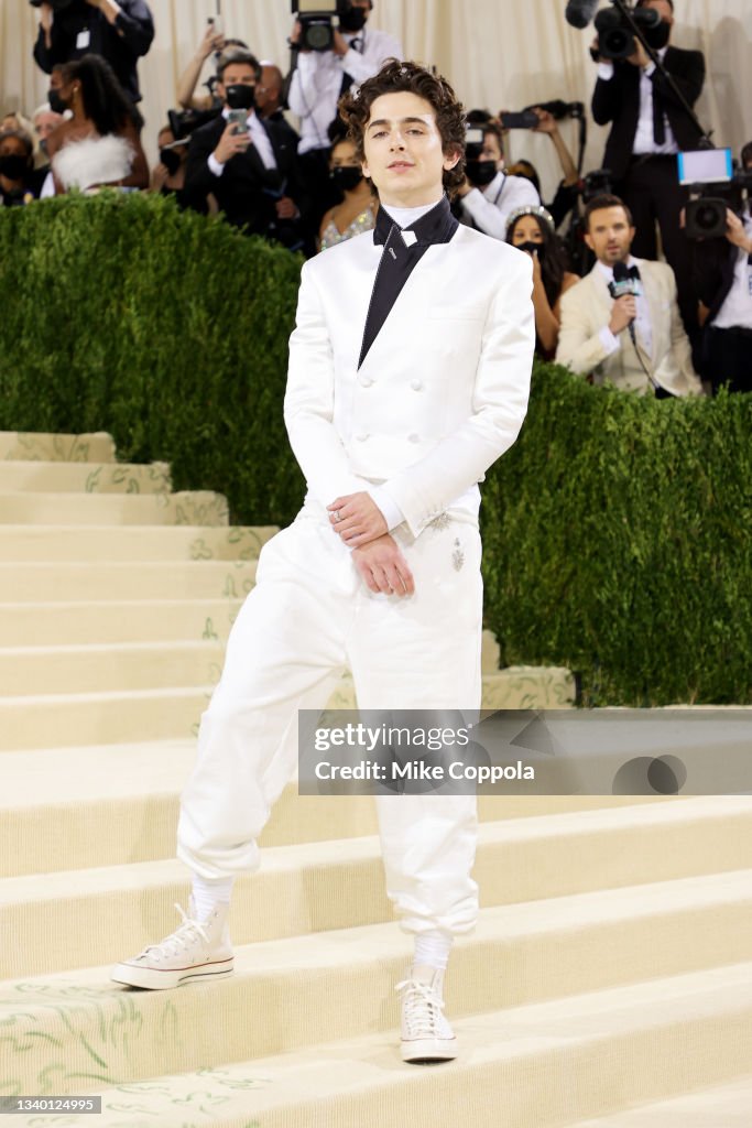 The 2021 Met Gala Celebrating In America: A Lexicon Of Fashion - Arrivals