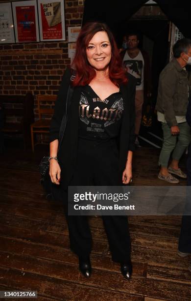 Finty Williams attends the press night after party for "Indecent" at The Menier Chocolate Factory on September 13, 2021 in London, England.