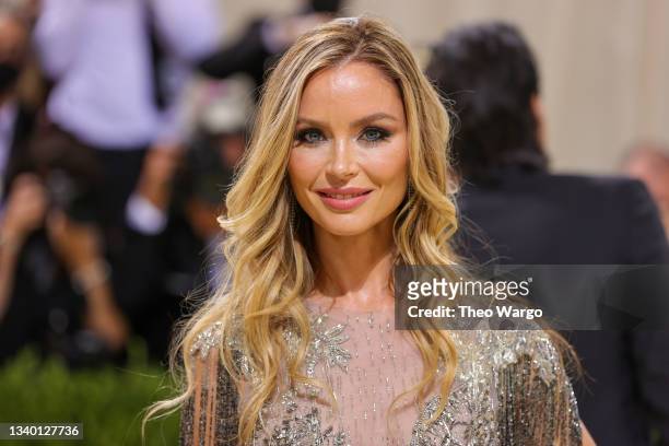 Georgina Chapman attends The 2021 Met Gala Celebrating In America: A Lexicon Of Fashion at Metropolitan Museum of Art on September 13, 2021 in New...