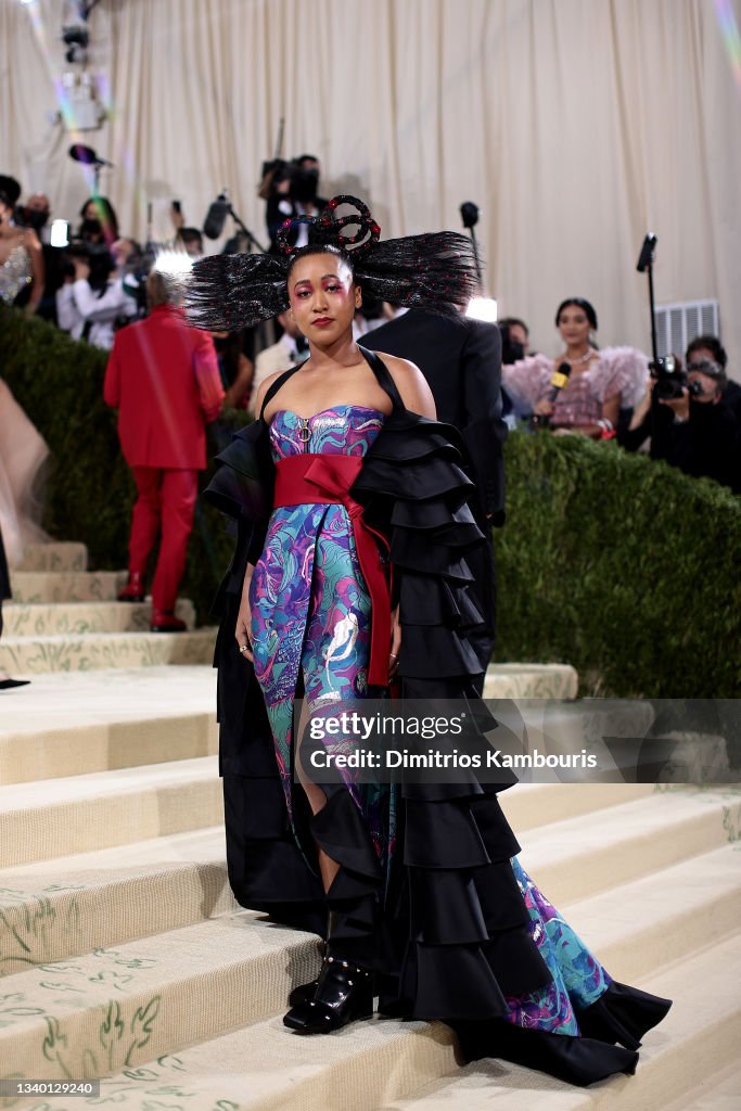 The 2021 Met Gala Celebrating In America: A Lexicon Of Fashion - Arrivals