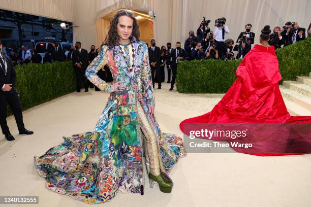 Jordan Roth attends The 2021 Met Gala Celebrating In America: A Lexicon Of Fashion at Metropolitan Museum of Art on September 13, 2021 in New York...