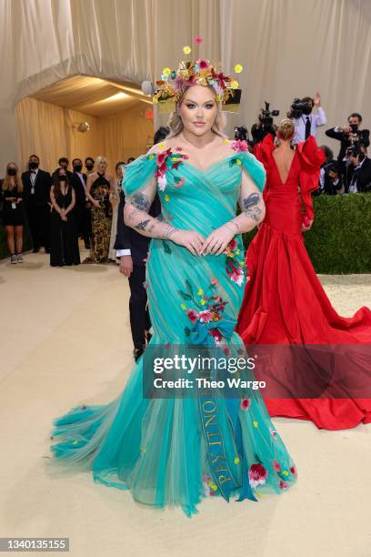 Nikkie de Jager attends The 2021 Met Gala Celebrating In America: A Lexicon Of Fashion at Metropolitan Museum of Art on September 13, 2021 in New...