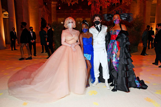 NY: The 2021 Met Gala Celebrating In America: A Lexicon Of Fashion - Inside