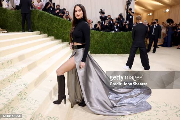 Kacey Musgraves attends The 2021 Met Gala Celebrating In America: A Lexicon Of Fashion at Metropolitan Museum of Art on September 13, 2021 in New...