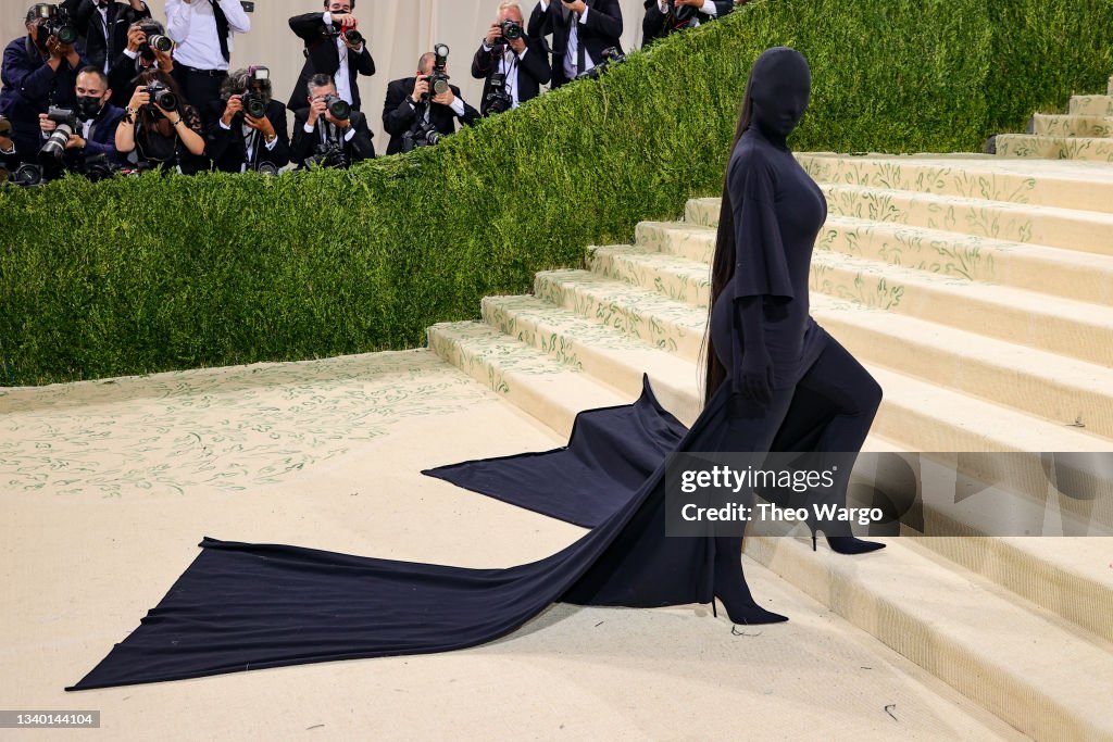 The 2021 Met Gala Celebrating In America: A Lexicon Of Fashion - Arrivals