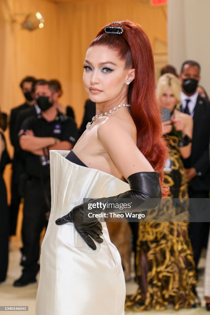 The 2021 Met Gala Celebrating In America: A Lexicon Of Fashion - Arrivals