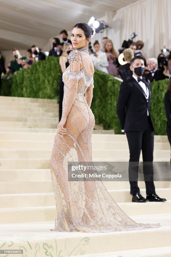 The 2021 Met Gala Celebrating In America: A Lexicon Of Fashion - Arrivals