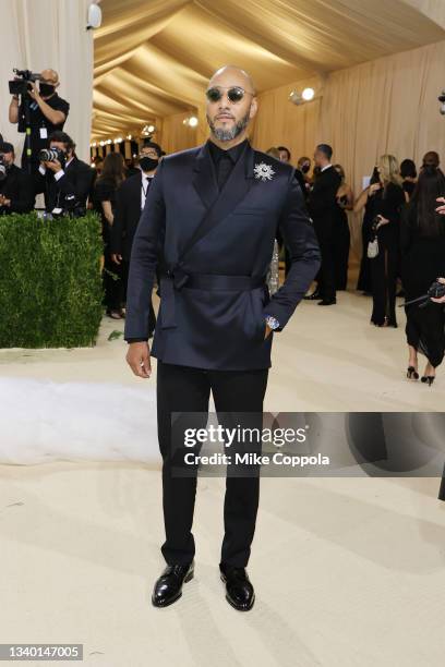 Swizz Beatz attends The 2021 Met Gala Celebrating In America: A Lexicon Of Fashion at Metropolitan Museum of Art on September 13, 2021 in New York...