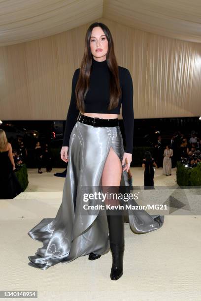 Kacey Musgraves attends The 2021 Met Gala Celebrating In America: A Lexicon Of Fashion at Metropolitan Museum of Art on September 13, 2021 in New...