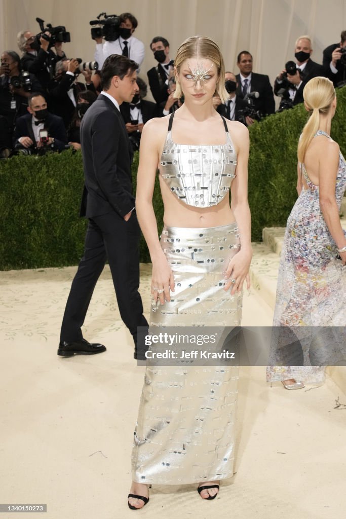 The 2021 Met Gala Celebrating In America: A Lexicon Of Fashion - Arrivals