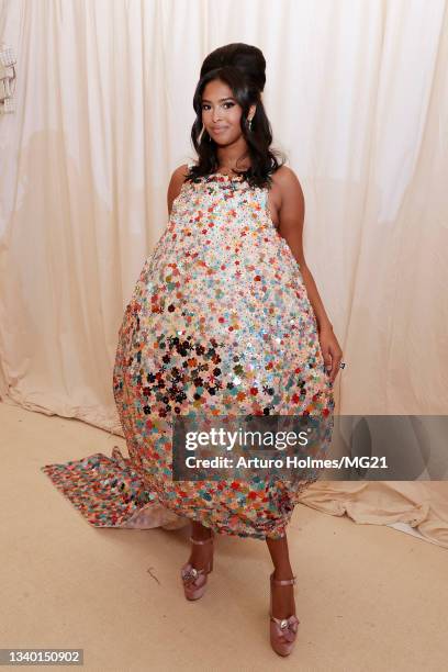 Natalia Bryant attends The 2021 Met Gala Celebrating In America: A Lexicon Of Fashion at Metropolitan Museum of Art on September 13, 2021 in New York...