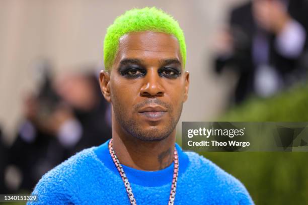 Kid Cudi attends The 2021 Met Gala Celebrating In America: A Lexicon Of Fashion at Metropolitan Museum of Art on September 13, 2021 in New York City.