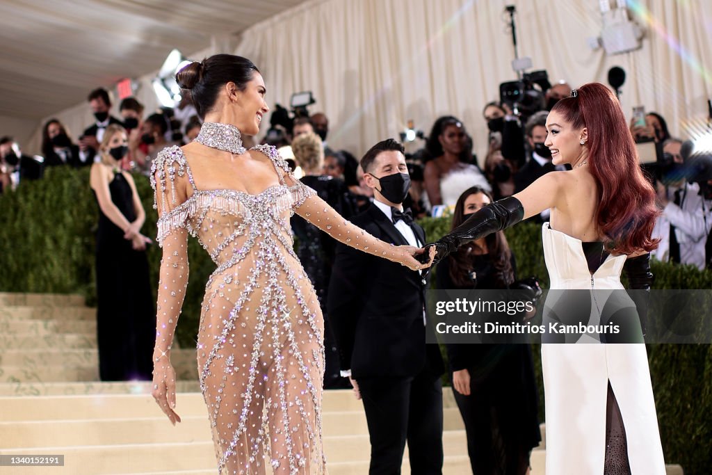 The 2021 Met Gala Celebrating In America: A Lexicon Of Fashion - Arrivals