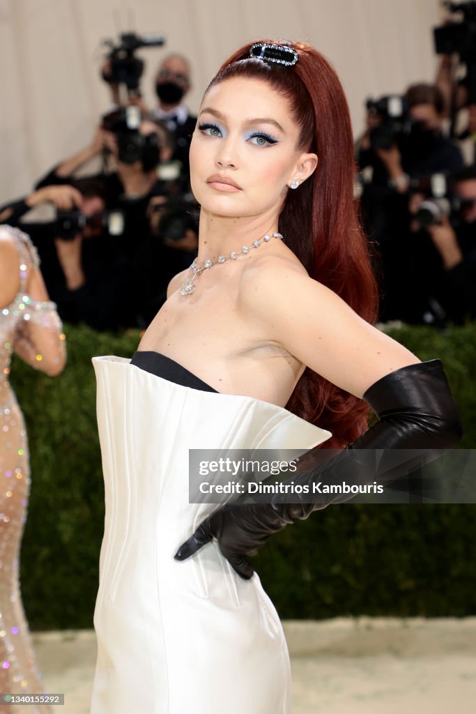 The 2021 Met Gala Celebrating In America: A Lexicon Of Fashion - Arrivals